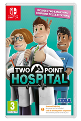 Two Point Hospital Switch Code in a Box – Æske med downloadkode