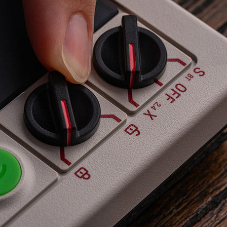 8BitDo Arcade Controller Switch/PC Grå – Drejeknap til lyd