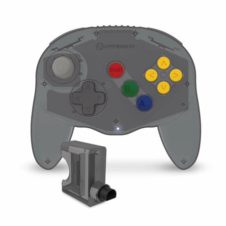 Hyperkin Admiral – trådløs N64-controller – Space Black – produktbillede 1