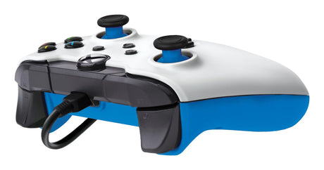 PDP Wired Controller Xbox Series X White - Ion (Blue) PDP