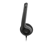 Logitech - H390 USB Headset black Logitech