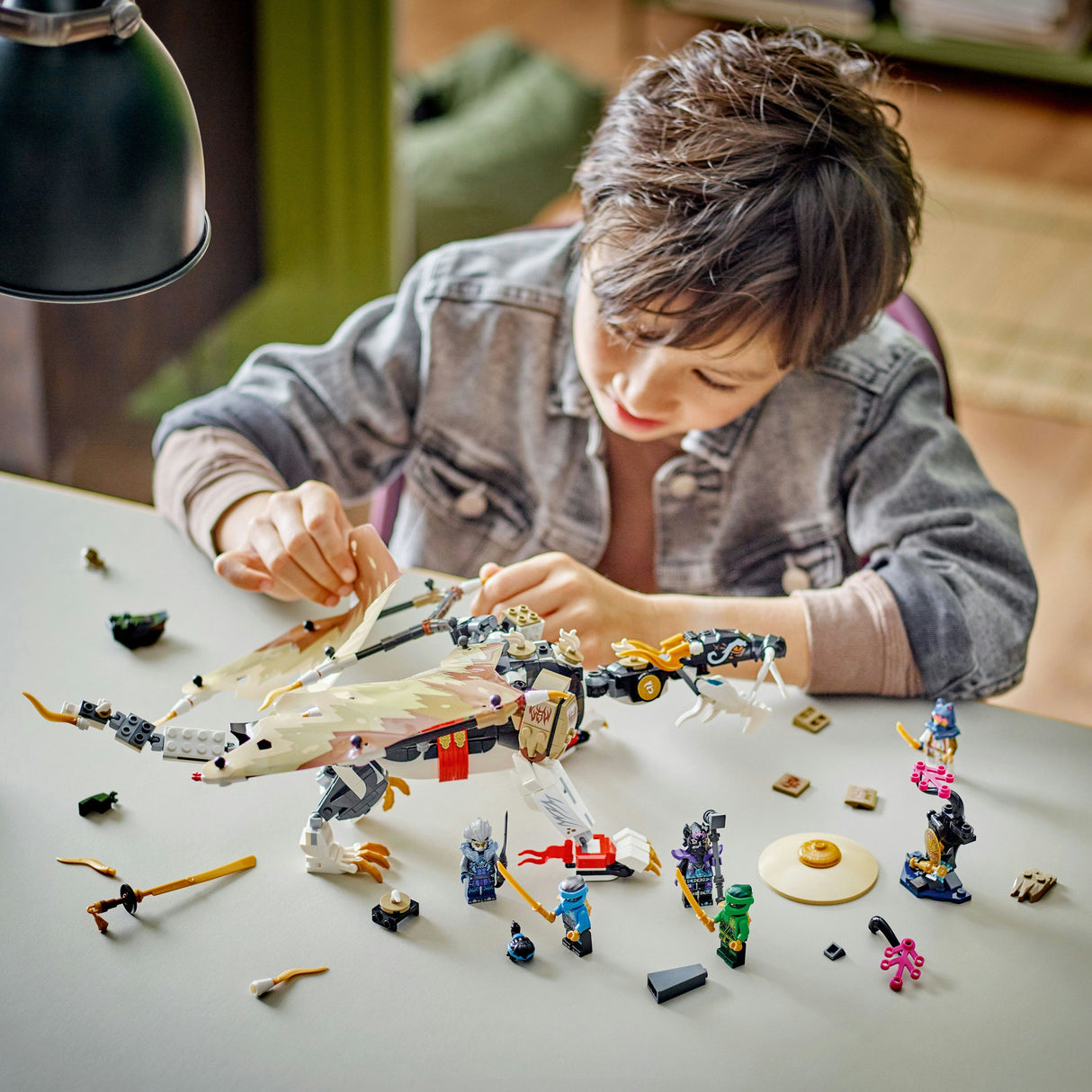 LEGO 71809 Ninjago Gleicht Master Dragon, Byggleksaksväska
