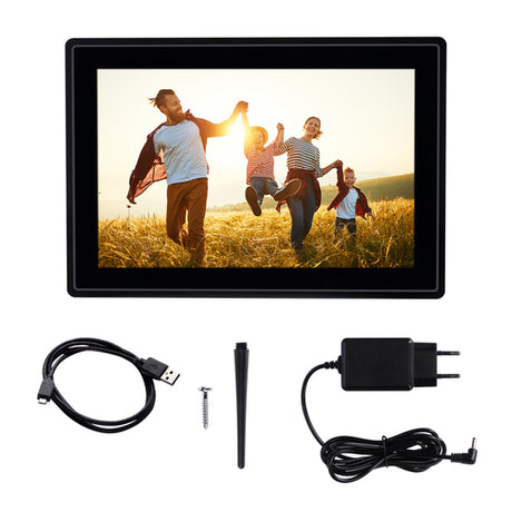 Rollei Smart Frame WiFi 100 – 10,1″ digital fotoramme, sort – detalje eller anvendelse 3