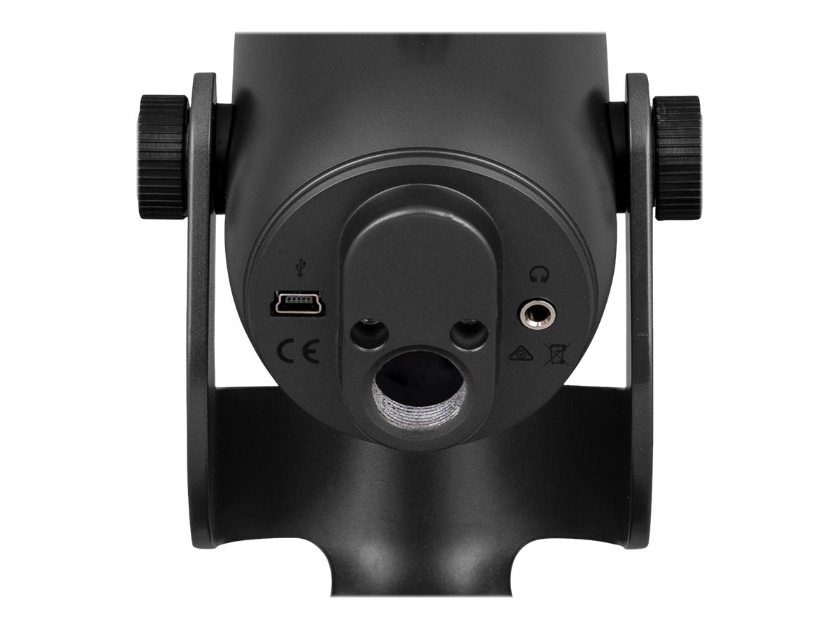 Blå - Yeti-mikrofon med mörkläggning