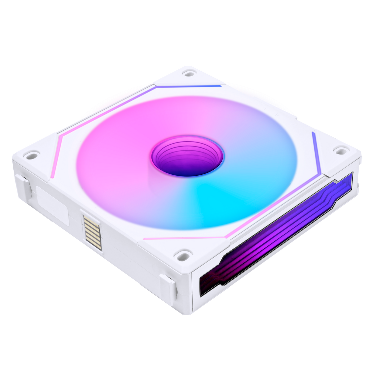 Lian li UNI FAN SL INF Vit fläkt - 120mm infinity RGB, PWM