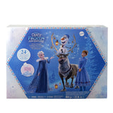 Disney Frozen julekalender – Anna, Elsa og tilbehør – HWX20 – emballagens bagside