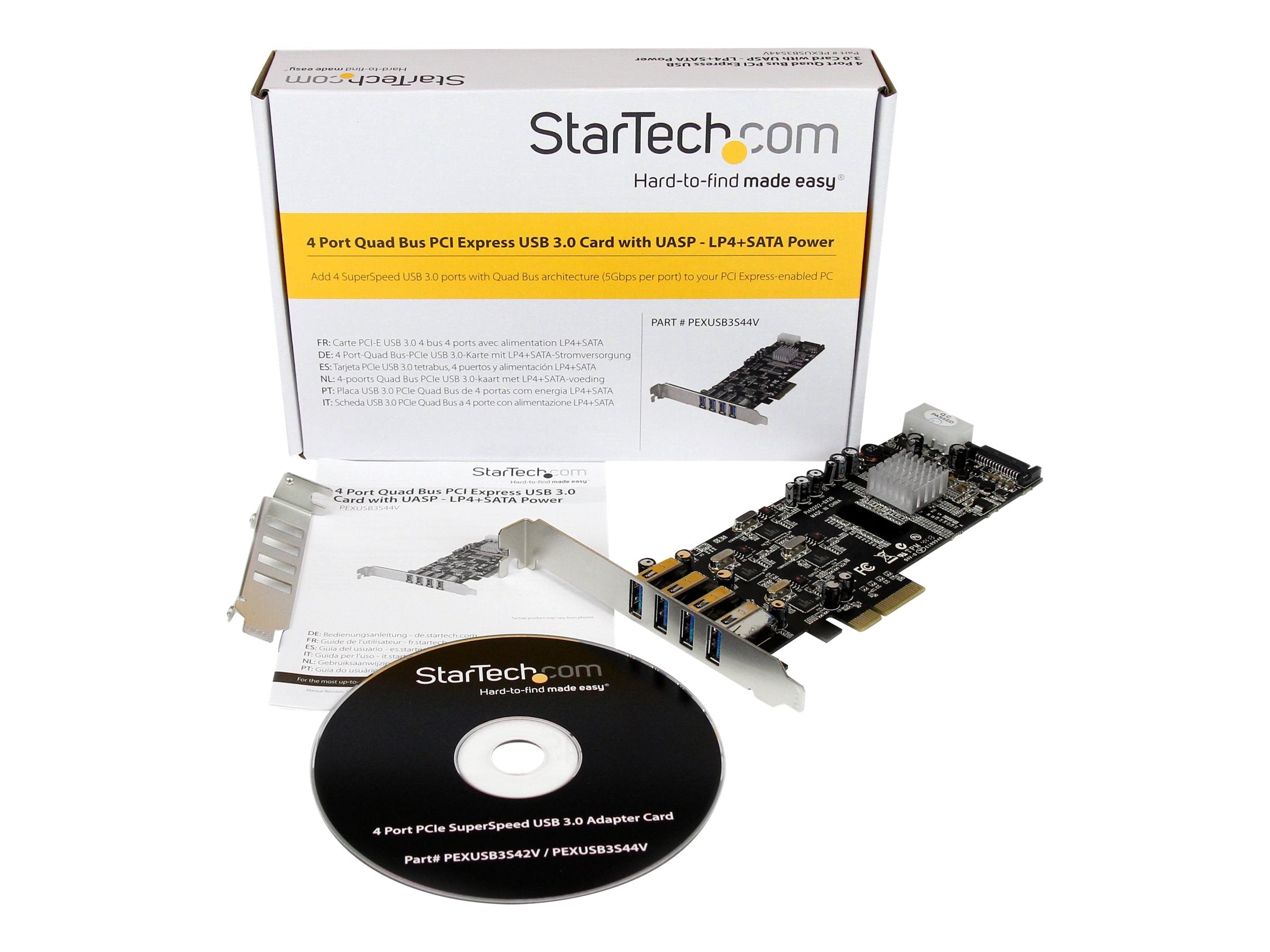 StarTech.com USB-adapter PCIe X4