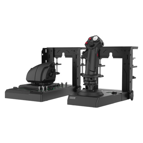 HORI - HORI HOTAS Flight Control System &amp; Mount För PC (Windows 11/10) High-End Flight Stick &amp; Throttle För PC Flight Sims
