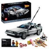 LEGO 10300 Ikoner Tillbaka Till Framtiden Time Machine Construction Toy
