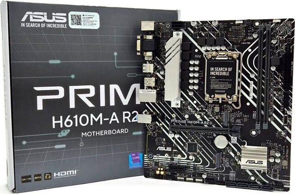 ASUS PRIME H610M-A R2.0 – Micro-ATX-bundkort – LGA1700