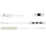 j5create JCH471 – USB-C-hub med Gigabit Ethernet – Oversigt over sider