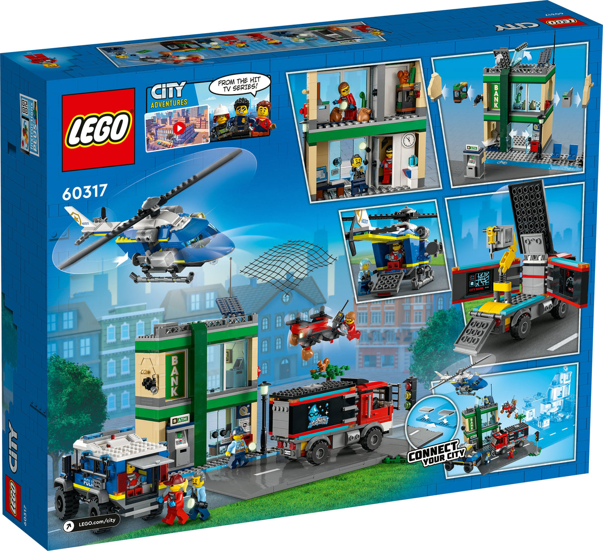 LEGO City Bank Heist &amp;amp; Chase - 60317