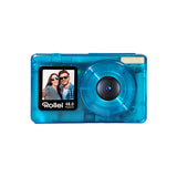 Rollei Compactline Pocket digitalkamera – transparent blå – produktbillede