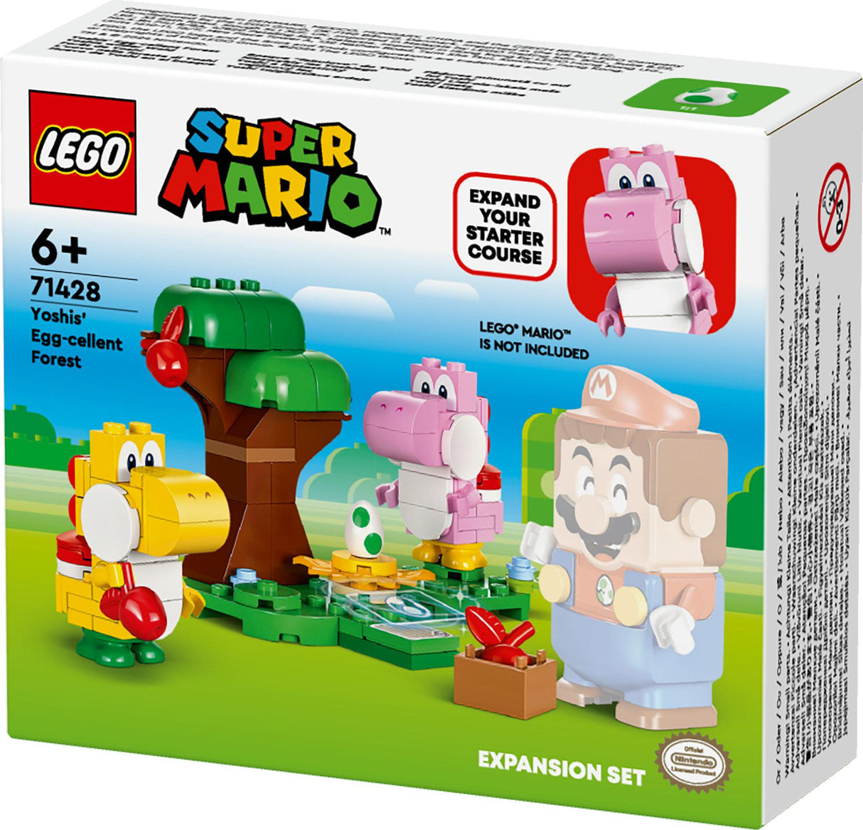 LEGO Super Mario - Yoshis&#039; ägg-cellent Skogsexpansionsset (71428)