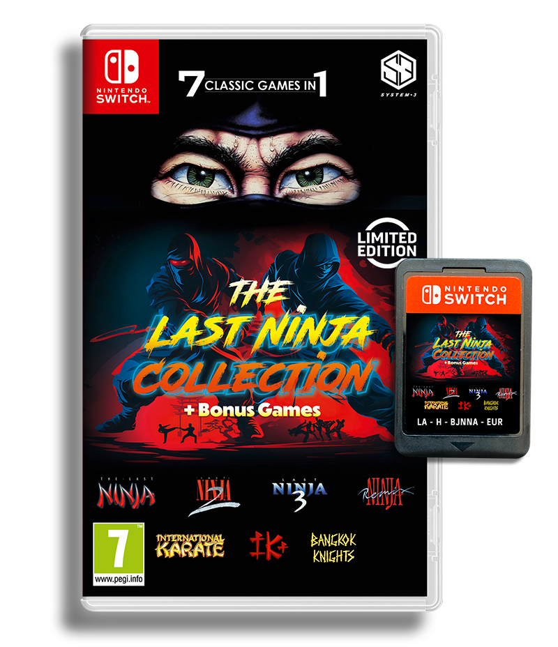 The Last Ninja Collection + Bonus Games – Nintendo Switch – spillets udgave