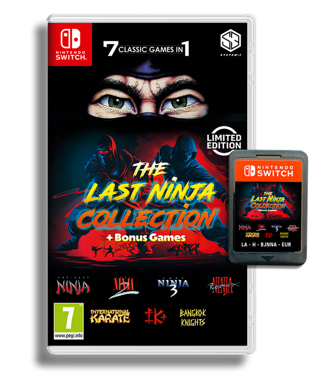 The Last Ninja Collection + Bonus Games – Nintendo Switch – spillets udgave