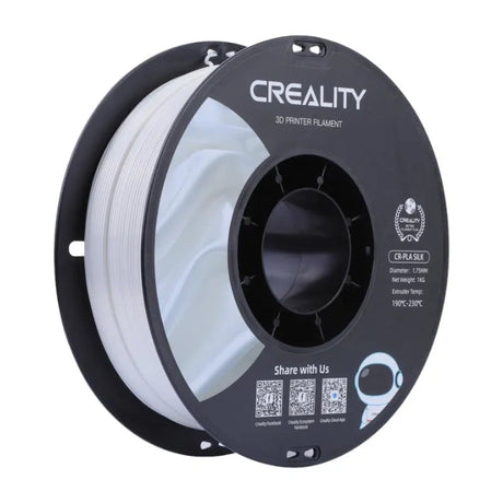 Creality CR-Silk PLA filament – hvid, 1 kg