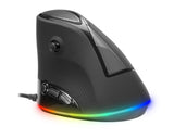 SpeedLink SOVOS Vertikal RGB-spelmus, Svart