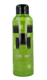 VATTENFLASKA AV STÅL - 515 ML MINECRAFT