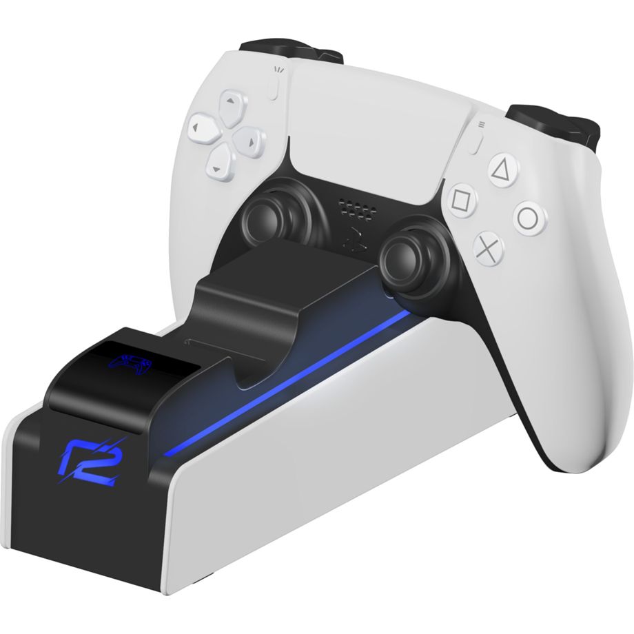 Ready2gaming PS5 DualSense Laddningsstation, Vit