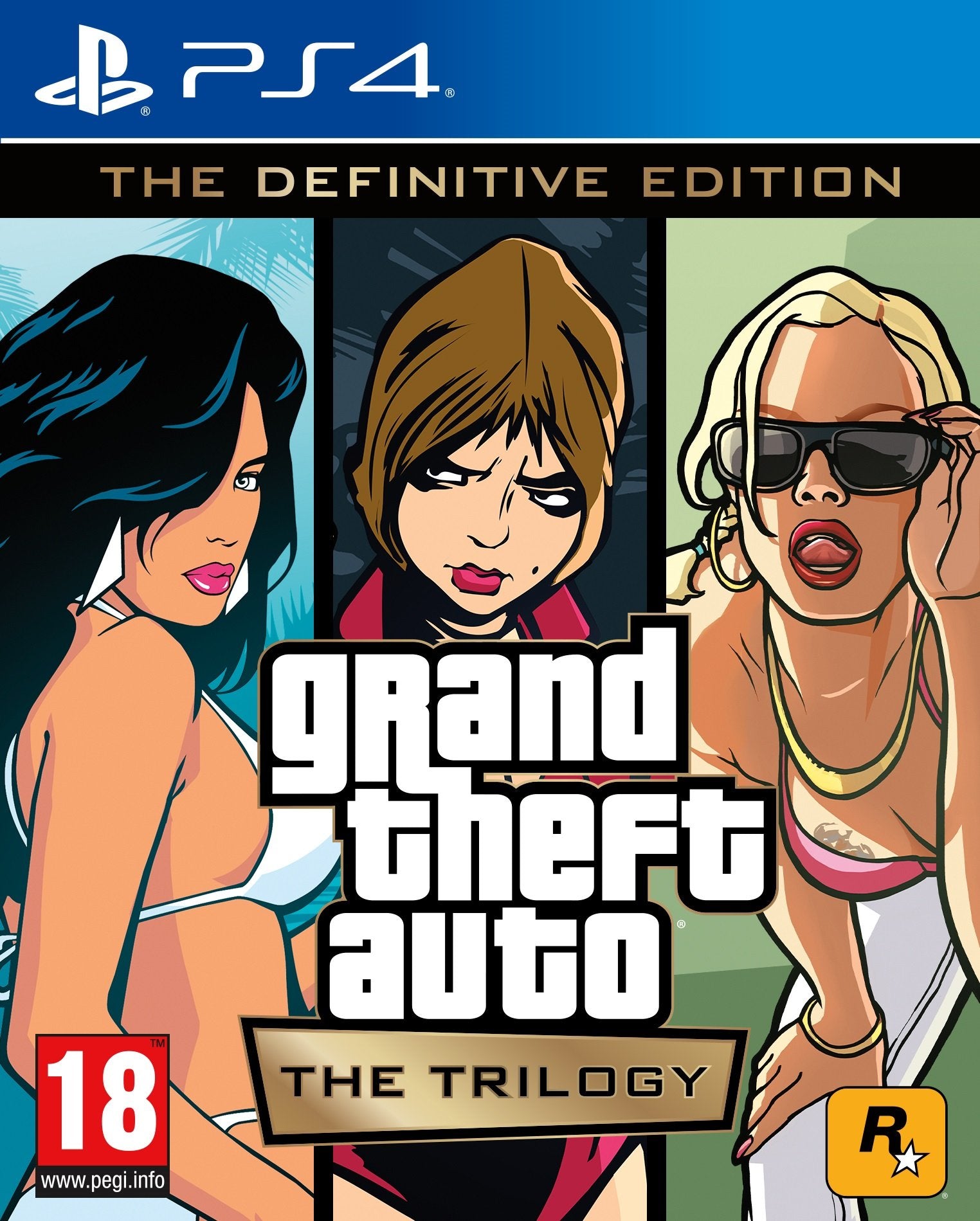 Grand Theft Auto The Trilogy – The Definitive Edition – Playstation 4