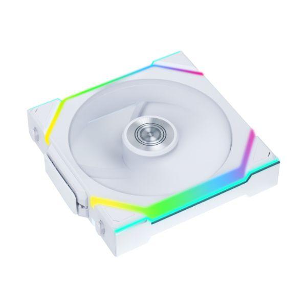 Lian Li UNI FAN SL Trådlös, 3-pack, Vit - 120mm