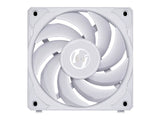 Lian Li UNI FAN P28 PWM 3-pack 120 Mm Vit, 28 Mm Tjocklek, Kedjebar