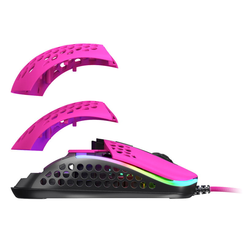 Xtrfy M42 RGB, Spelmus, Rosa