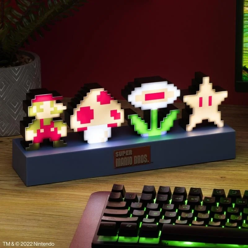 Super Mario Bros. Ikoner Ljus