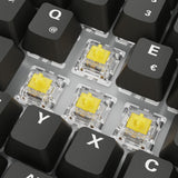 Sharkoon SKILLER SGK50 S3 PBT (black, DE layout, Gateron G Pro 3.0 Yellow) Sharkoon