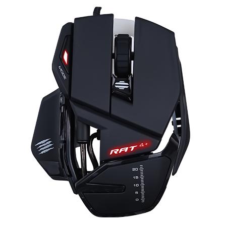 MadCatz R.A.T. 4+ Black Optical Gaming Mouse MadCatz