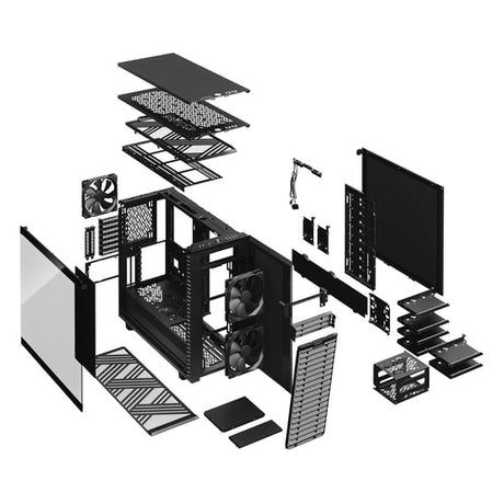 Midi Fractal Design Define 7 Black TGD Fractal design