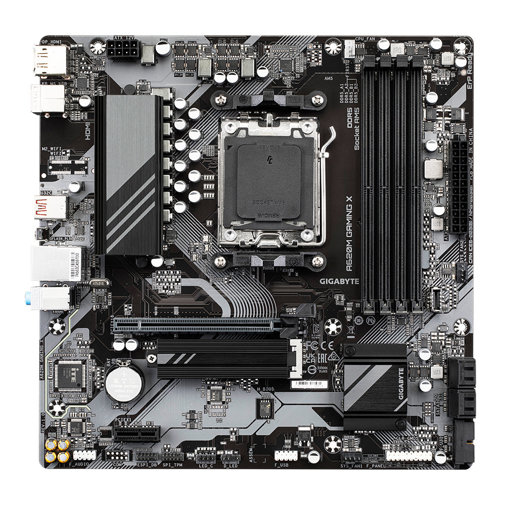 GIGABYTE A620M GAMING X - Socket AM5 - Moderkort