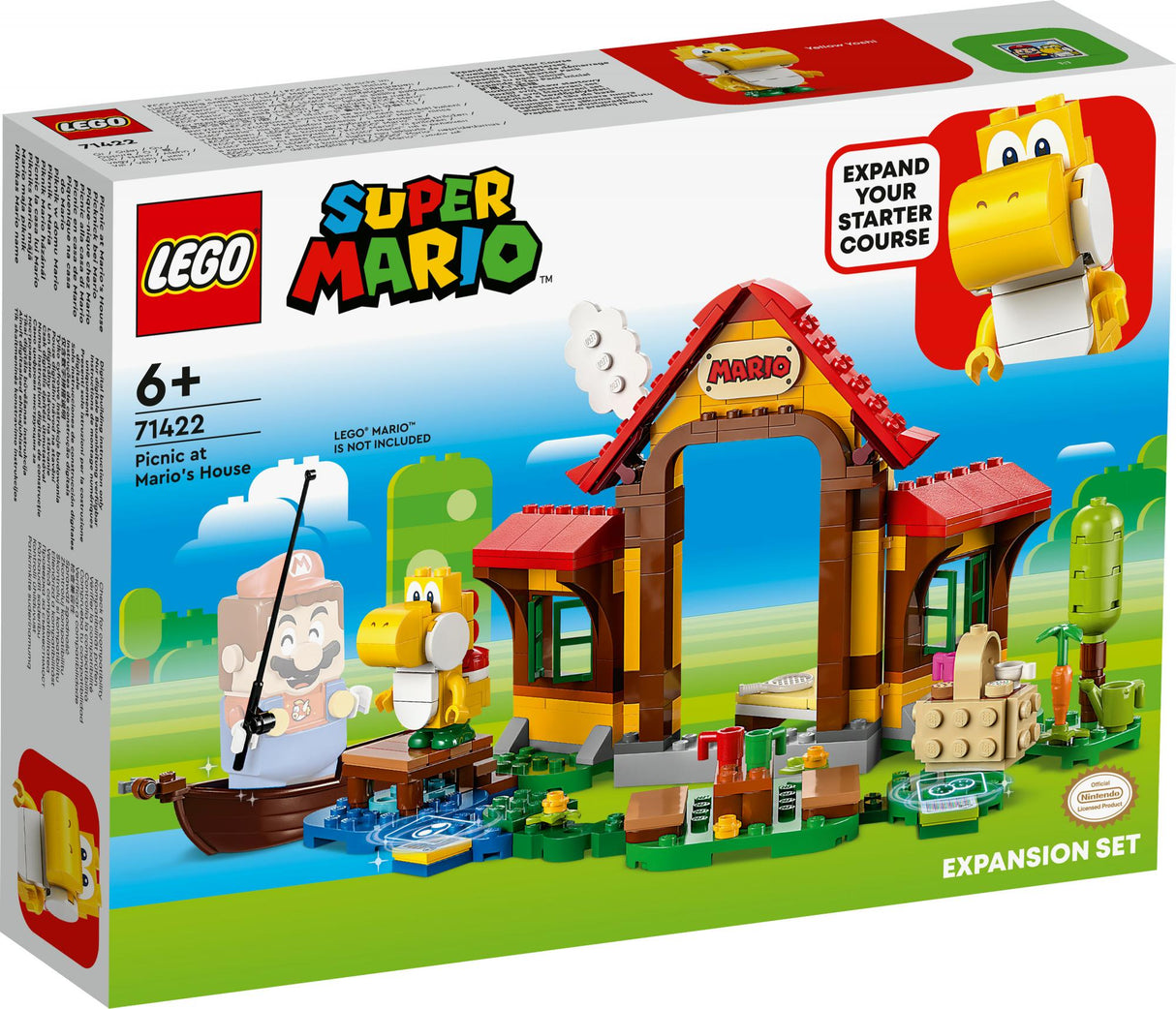 LEGO Super Mario - Picknick På Mario&#039;s House Expansion Set (71422)