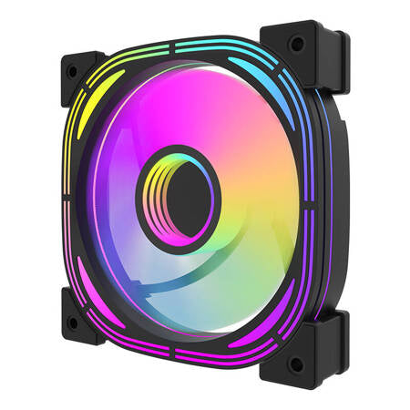 Darkflash INF24 3in1 ARGB Datorfläktset (svart)
