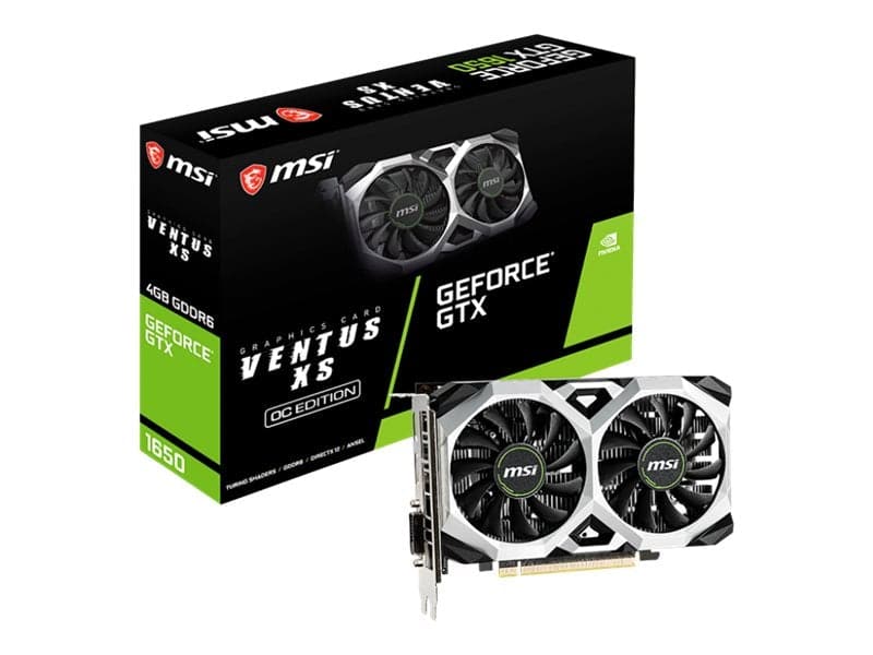 MSI GeForce GTX 1650 VENTUS XS
