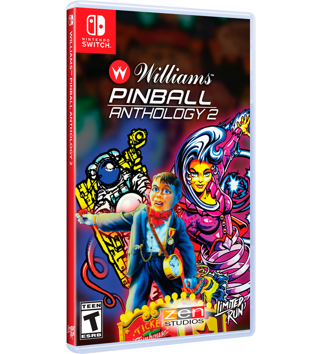 Pinball FX – Williams Pinball Anthology Volume 2 (Limited Run) – import – Nintendo Switch – spilomslag