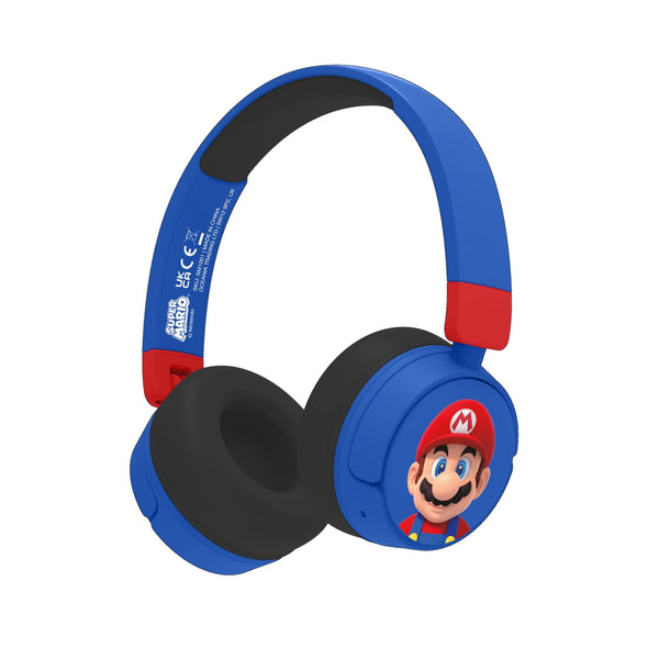 OTL Super Mario blå trådløse høretelefoner til børn