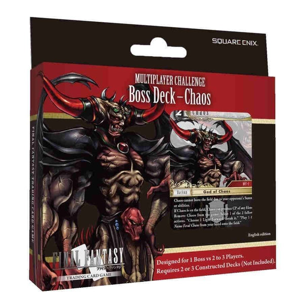 Final Fantasy TCG Chaos Boss Deck