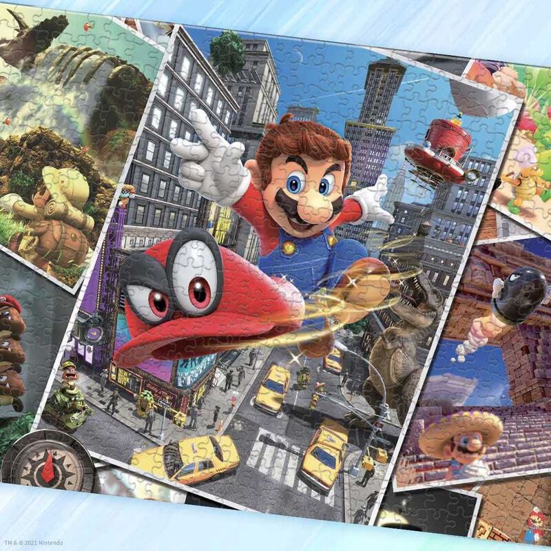 Super Mario Odyssey Snapshot 1000-bitars Pussel