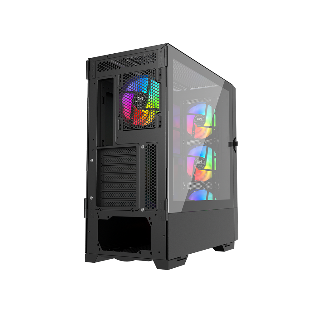 Nordic Gaming Munin RGB Tower ATX - Svart