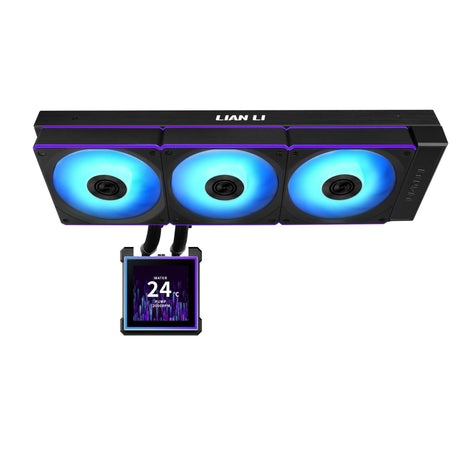 Lian Li Hydroshift II LCD-S, 360CL Wireless, Black Lian Li