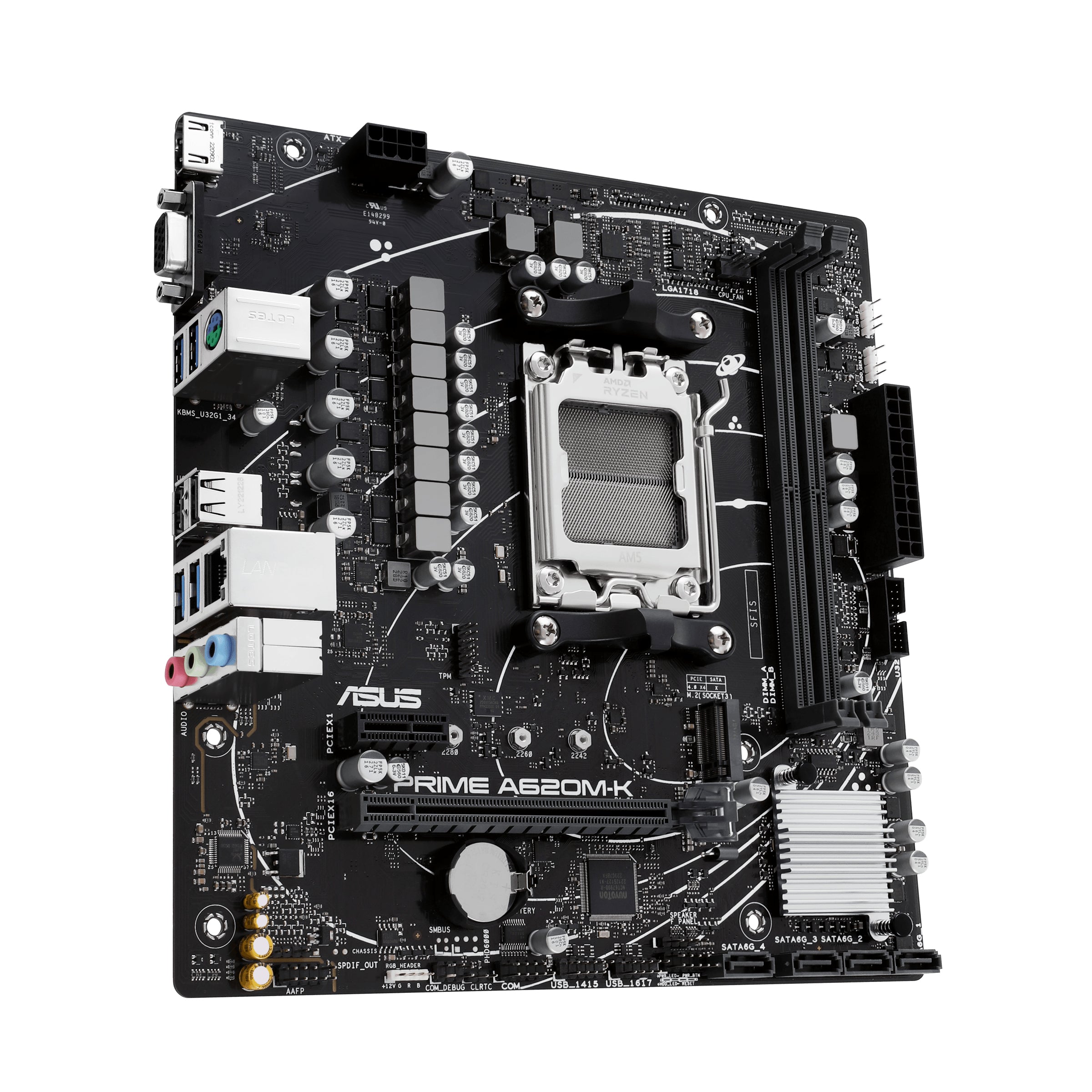 ASUS PRIME A620M-K - Sockel AM5 - Moderkort