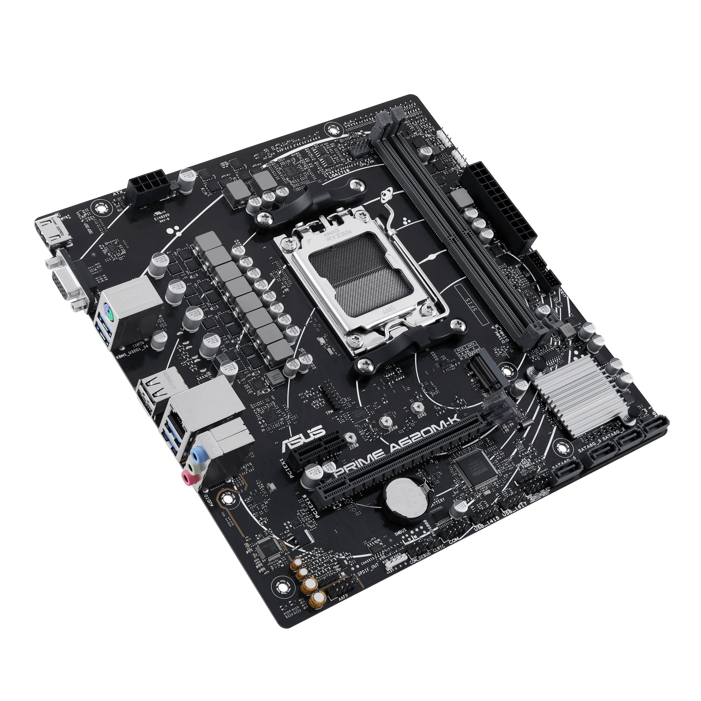 ASUS PRIME A620M-K - Sockel AM5 - Moderkort