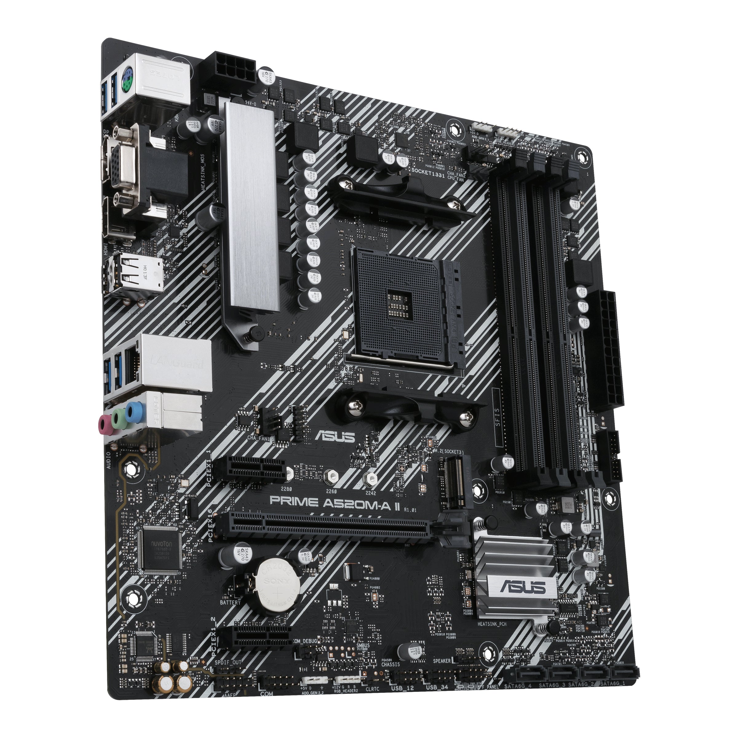 ASUS PRIME A520M-A II (mATX, A520, AM4)