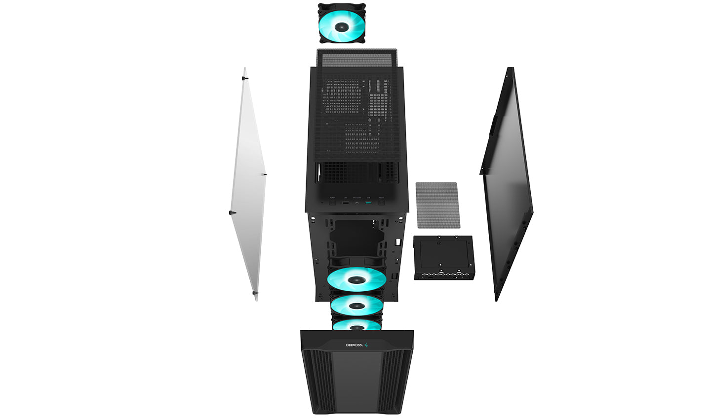 DeepCool CC560 Tower ATX Svart