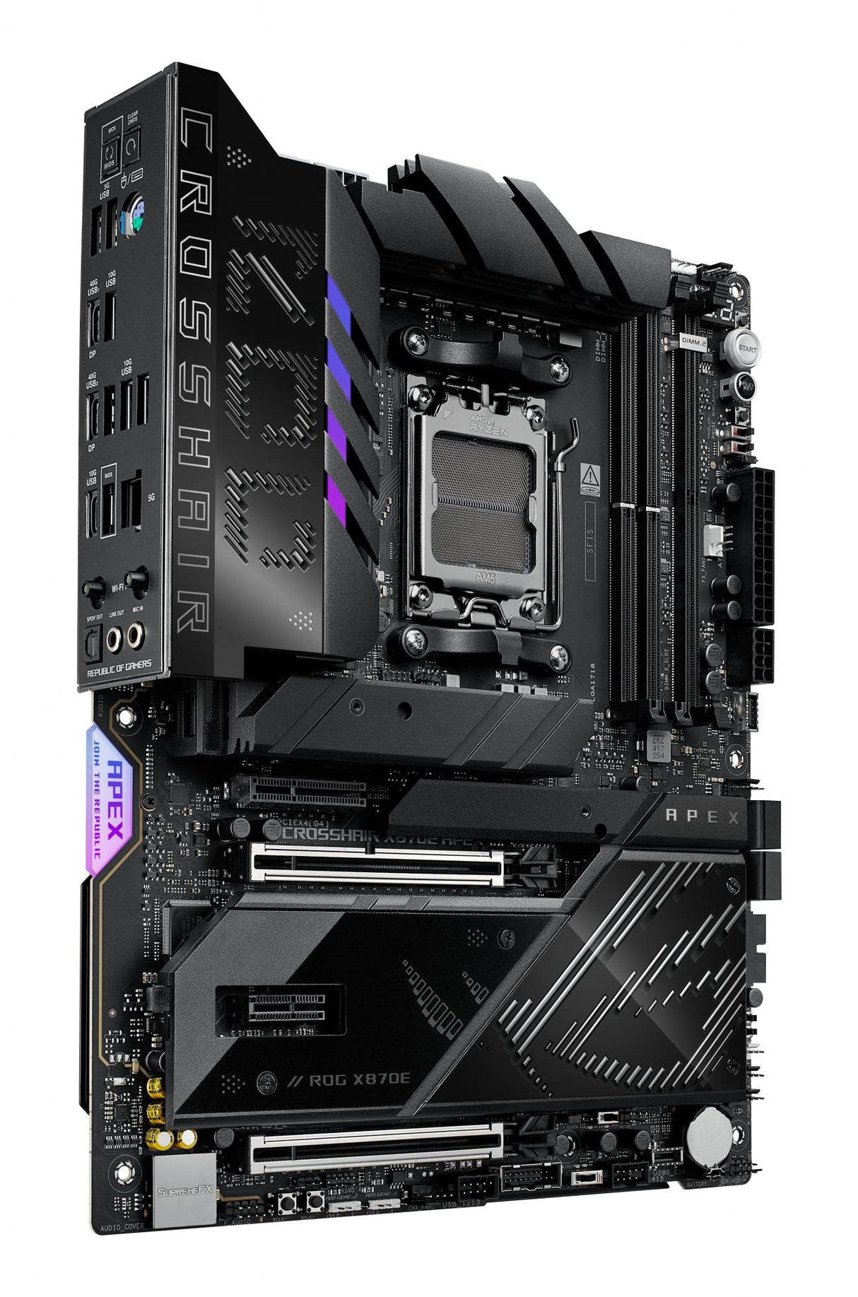 ASUS ROG CROSSHAIR X870E APEX (ATX, X870E, AM5, DDR5)