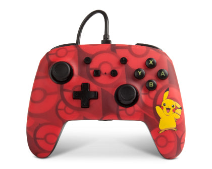PowerA Enhanced Wired – Pikachu Fade til Nintendo Switch – produktfoto