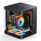 Jonsbo TK-1 Black, Micro ATX/ITX, rounded glass Dongguan Sibositong Industrial Co., Ltd. (Jonsbo)