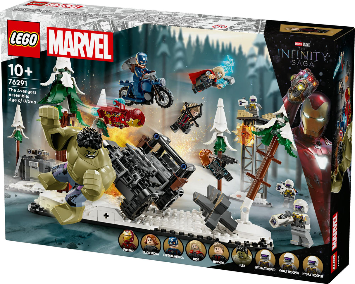 LEGO 76291 Marvel Super Heroes Avengers Assemble: Age of Ultron, construction toy LEGO